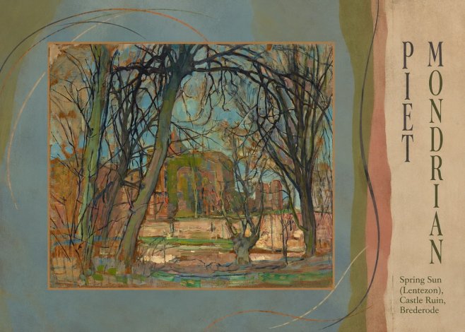Piet Mondrian Spring Sun (Lentezon), Castle Ruin, Brederode No3 - Plakát