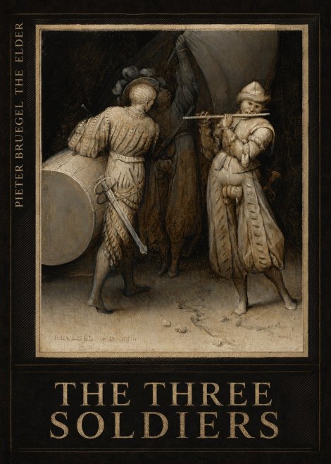 Pieter Bruegel The Three Soldiers No6 - Plakát