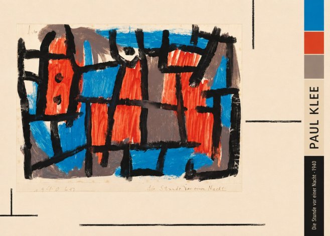 Paul Klee Die Stunde Vor Einer Nacht No3 - Plakát
