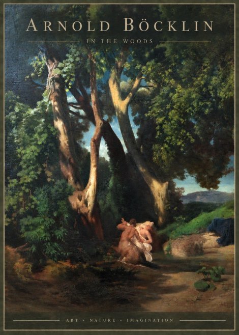 Arnold Böcklin In the Woods No6 - Plakát