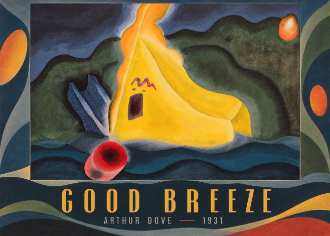 Arthur Dove Good Breeze No3 - Plakát