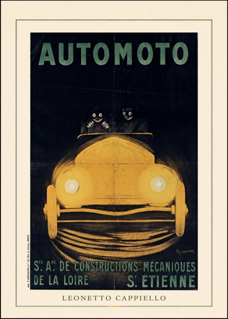 Leonetto Cappiello Automoto No4 - Plakát