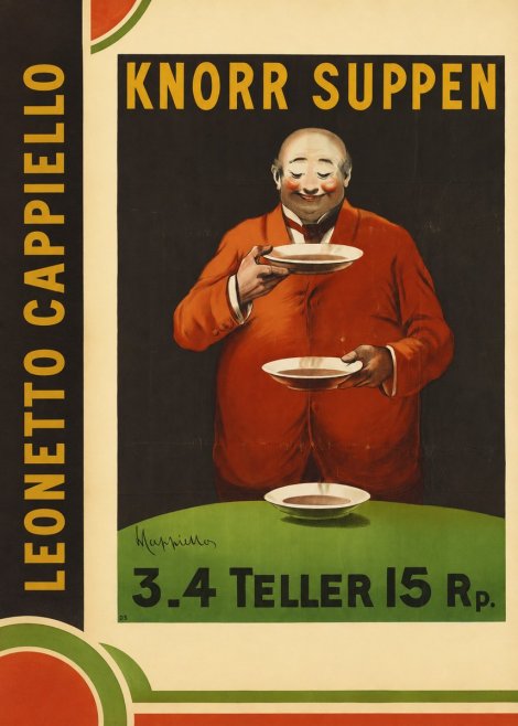 Leonetto Cappiello Knorr Suppen No2 - Plakát