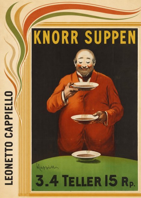 Leonetto Cappiello Knorr Suppen No5 - Plakát
