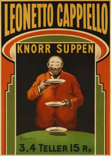 Leonetto Cappiello Knorr Suppen No6 - Plakát