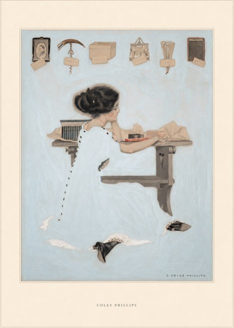 Coles Phillips Remembrance No5 - Plakát