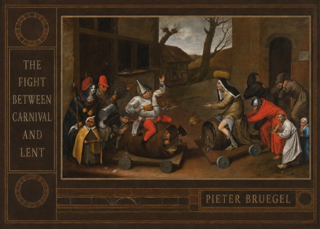 Pieter Bruegel The Fight Between Carnival and Lent IV No3 - Plakát