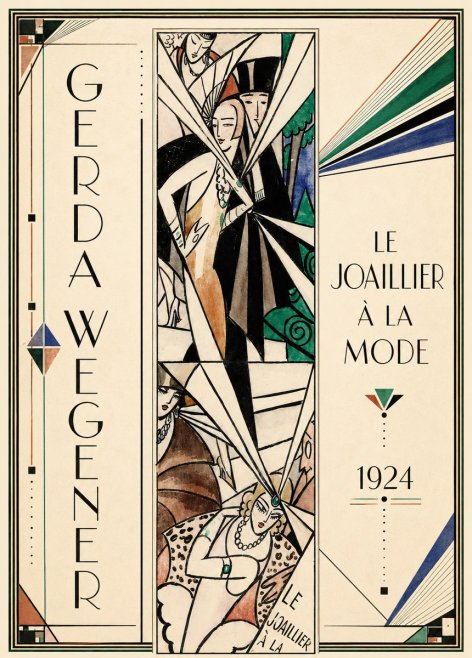 Gerda Wegener Le Joaillier À La Mode No1 - Plakát