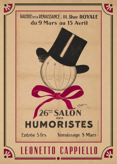 Leonetto Cappiello 26Ème Salon Des Humoristes No1 - Plakát