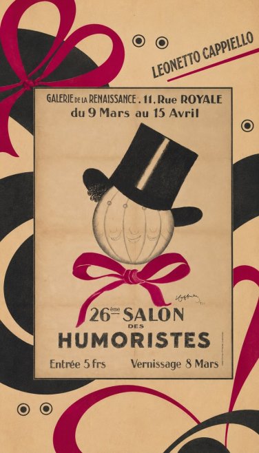 Leonetto Cappiello 26Ème Salon Des Humoristes No5 - Plakát