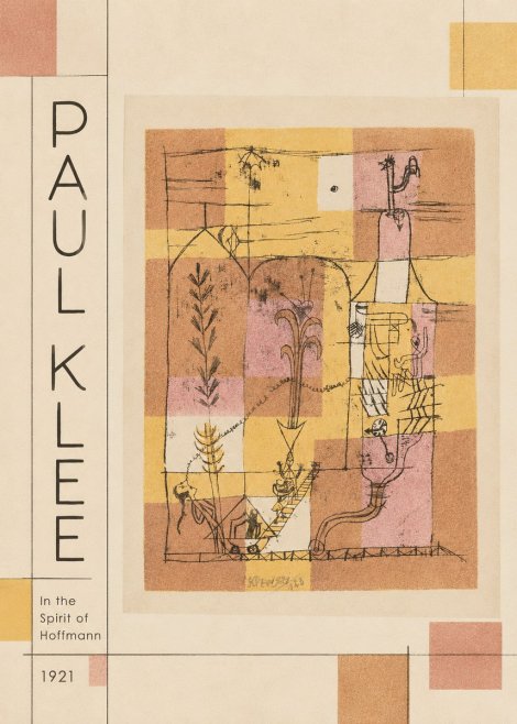 Paul Klee In the Spirit of Hoffmann No2 - Plakát