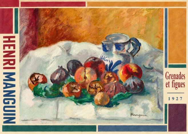 Henri Manguin Grenades Et Figues No2 - Plakát