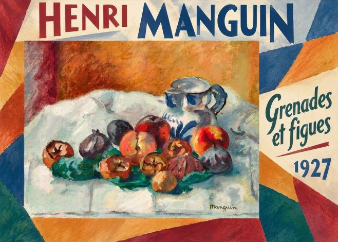 Henri Manguin Grenades Et Figues No5 - Plakát