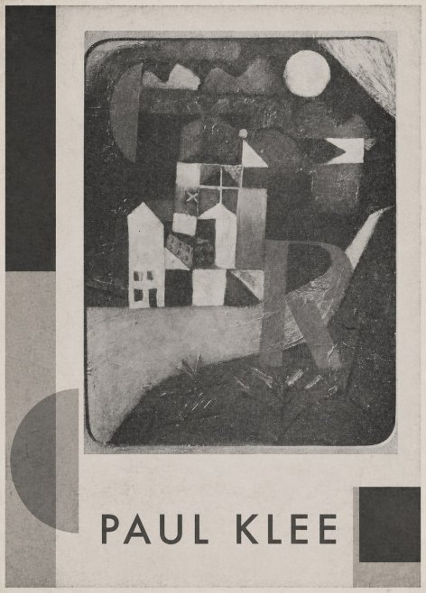 Paul Klee Village in the Mountains No3 - Plakát