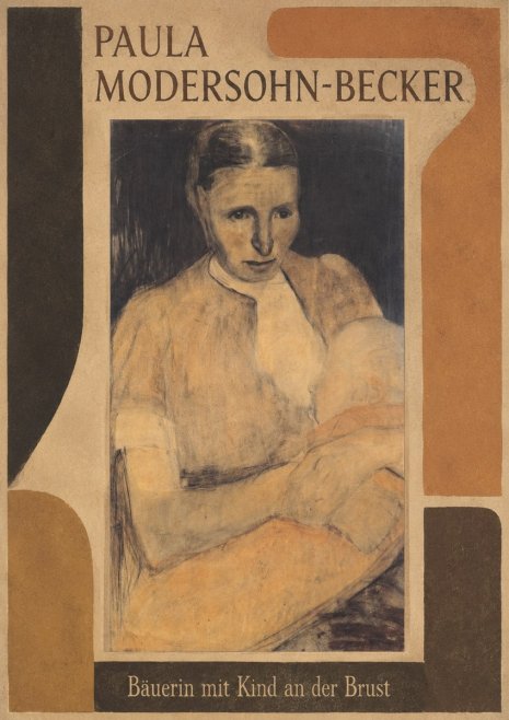Paula Modersohn-Becker Bäuerin Mit Kind an Der Brust No2 - Plakát