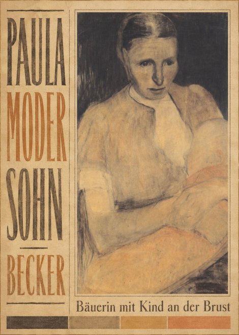 Paula Modersohn-Becker Bäuerin Mit Kind an Der Brust No5 - Plakát