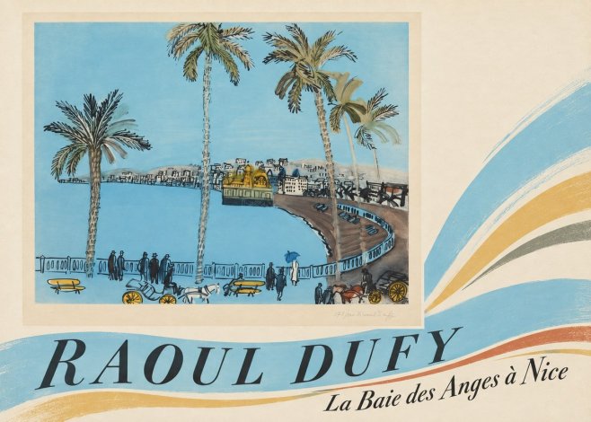 Raoul Dufy La Baie Des Anges À Nice No4 - Plakát