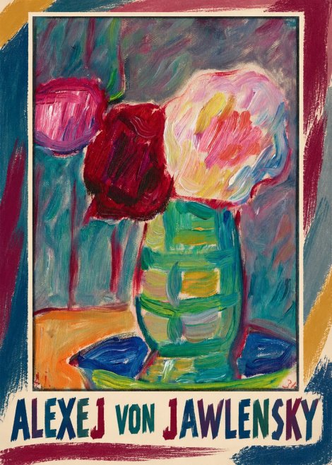 Alexej von Jawlensky Still Life with Flowers No1 - Plakát