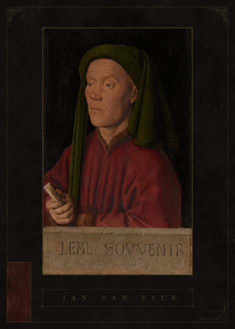 Jan van Eyck Léal Souvenir No4 - Plakát