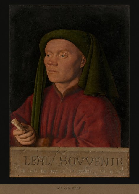 Jan van Eyck Léal Souvenir No5 - Plakát