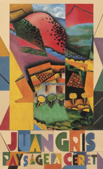 Juan Gris Paysage À Céret No4 - Plakát