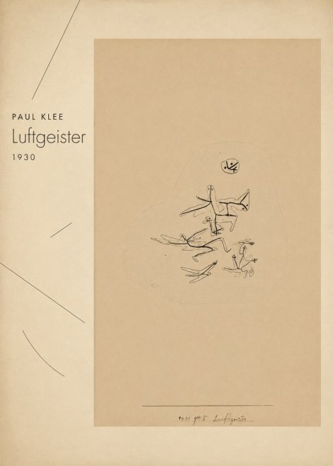 Paul Klee Luftgeister No2 - Plakát