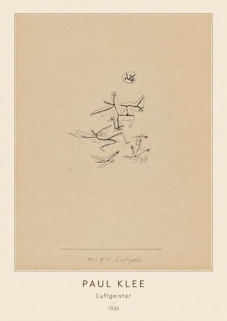 Paul Klee Luftgeister No3 - Plakát