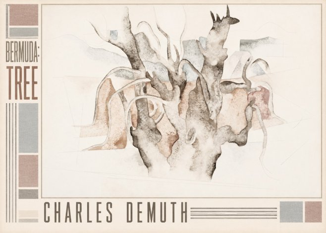 Charles Demuth Bermuda: Tree No5 - Plakát