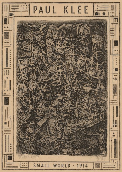 Paul Klee Small World No3 - Plakát