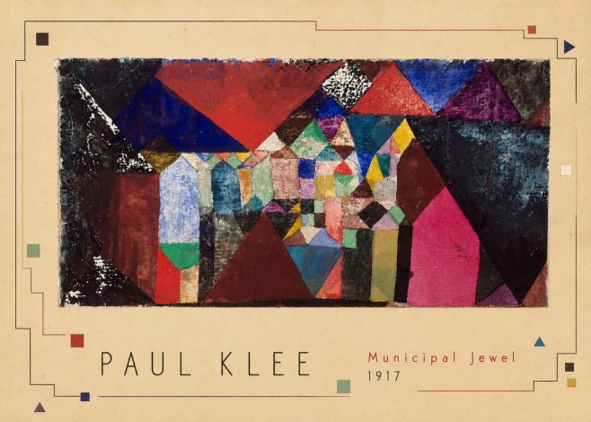 Paul Klee Municipal Jewel No2 - Plakát
