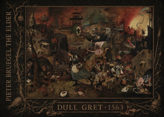 Pieter Bruegel Dull Gret III No2 - Plakát