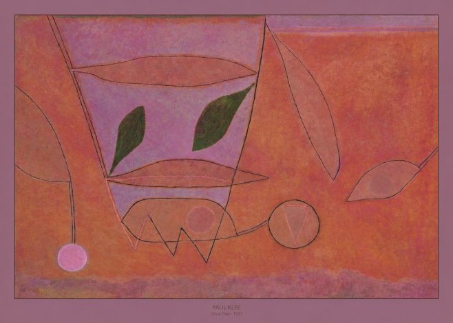 Paul Klee Ohne Titel II No6 - Plakát