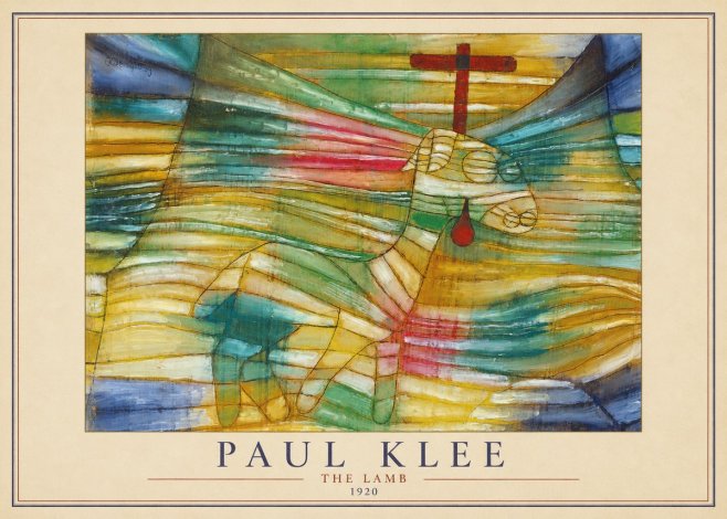 Paul Klee The Lamb No1 - Plakát