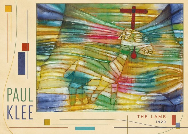 Paul Klee The Lamb No2 - Plakát