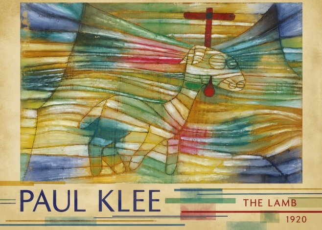 Paul Klee The Lamb No3 - Plakát