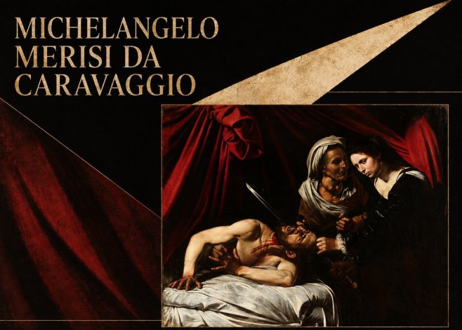 Michelangelo Merisi da Caravaggio Judith Beheading Holofernes III No6 - Plakát