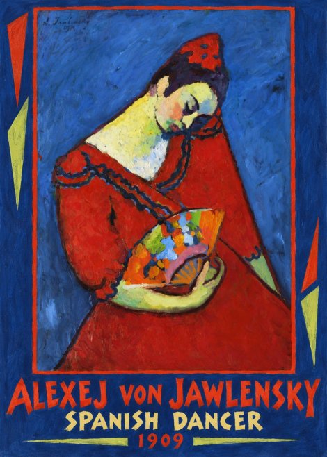 Alexej von Jawlensky Spanish Dancer No2 - Plakát
