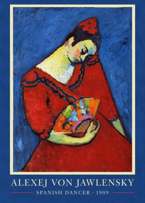 Alexej von Jawlensky Spanish Dancer No3 - Plakát