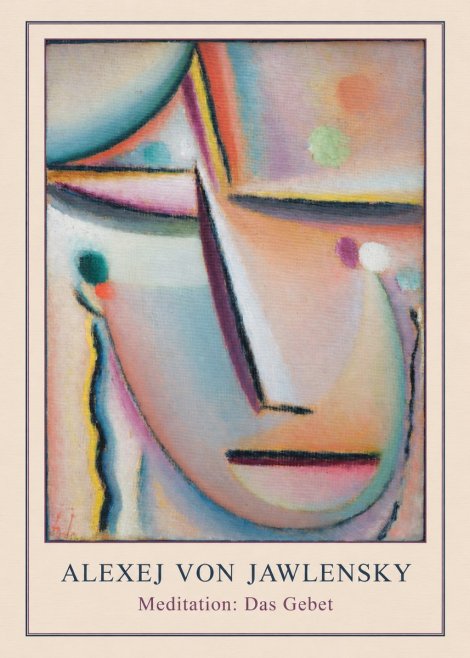 Alexej von Jawlensky Meditation: Das Gebet No4 - Plakát