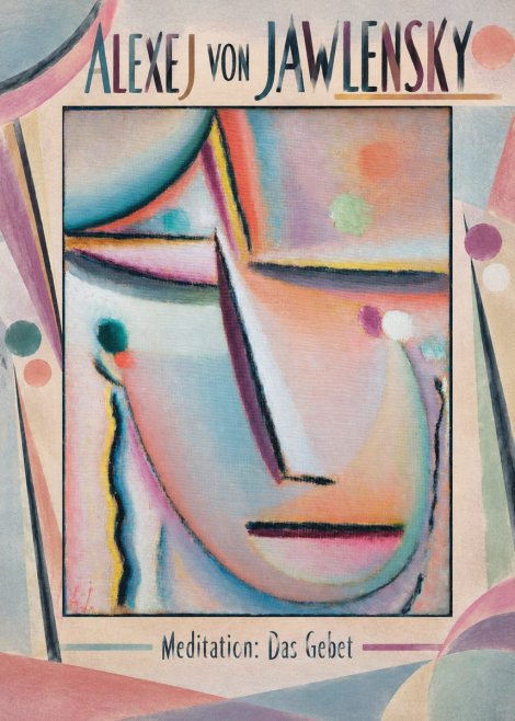 Alexej von Jawlensky Meditation: Das Gebet No5 - Plakát