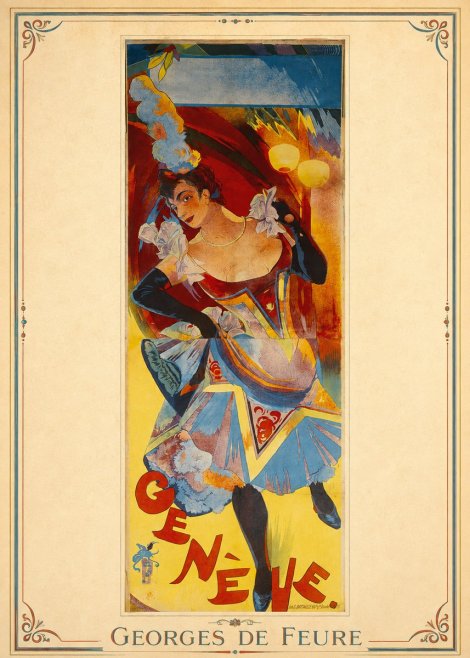 Georges de Feure Genève No3 - Plakát