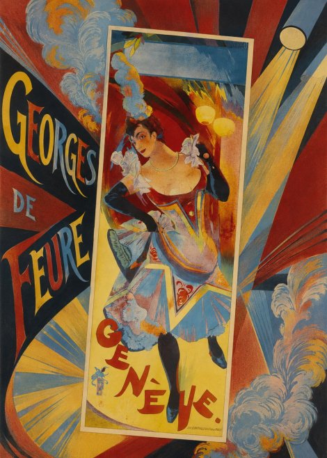 Georges de Feure Genève No5 - Plakát