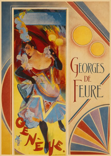 Georges de Feure Genève No6 - Plakát