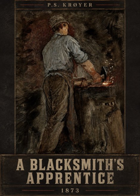 P.S. Krøyer A Blacksmith's Apprentice No5 - Plakát