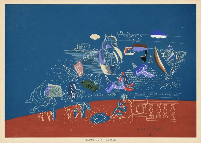 Raoul Dufy La Mer No6 - Plakát