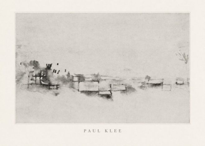 Paul Klee View of the Valley No4 - Plakát