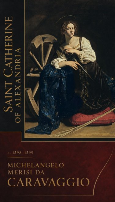 Michelangelo Merisi da Caravaggio Saint Catherine of Alexandria II No4 - Plakát