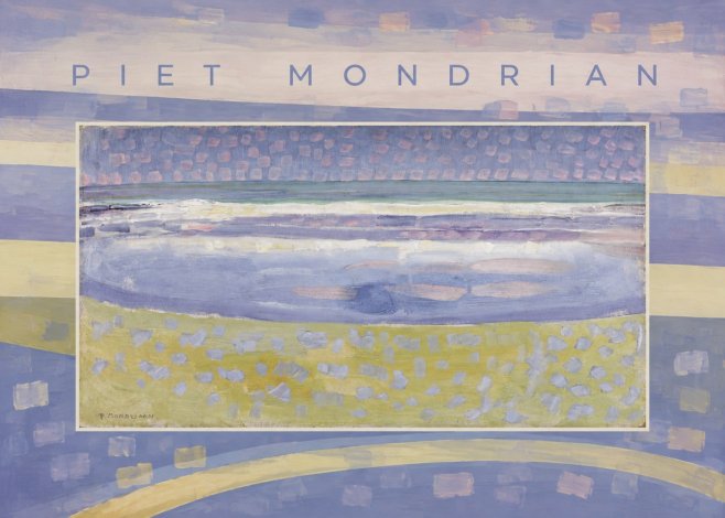 Piet Mondrian The Sea No5 - Plakát
