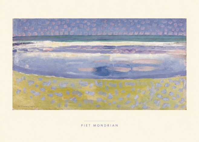 Piet Mondrian The Sea No6 - Plakát