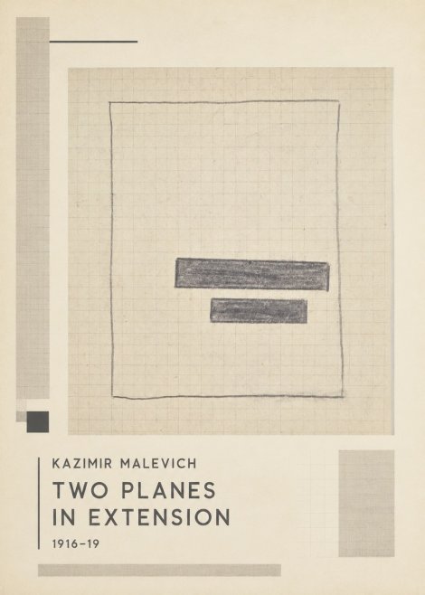 Kazimir Malevich Two Planes in Extension No1 - Plakát